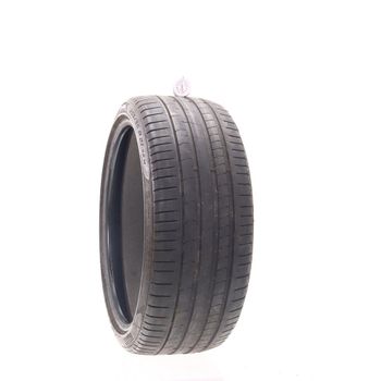 Set of (2) Used 255/35R21 Pirelli P Zero PZ4 T1 Elect PNCS 98W - 6.5-7/32