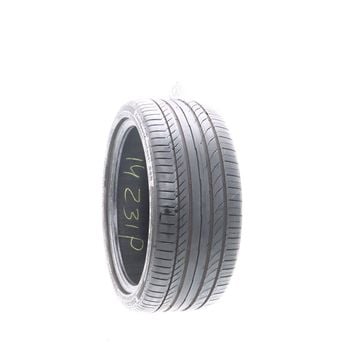 Set of (4) Used 255/35R19 Continental ContiSportContact 5 SSR MOE 96Y - 7.5-9/32