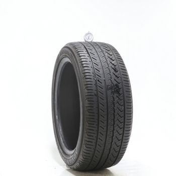 Set of (2) Used 245/45R18 Yokohama Advan Sport A/S Plus 100W - 7.5-8/32