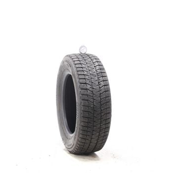 Set of (4) Used 195/65R15 Bridgestone Blizzak WS90 Studless 91H - 9-9.5/32