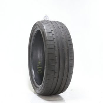 Set of (2) Used 255/40ZR21 Continental SportContact 6 R01 102Y - 6.5/32