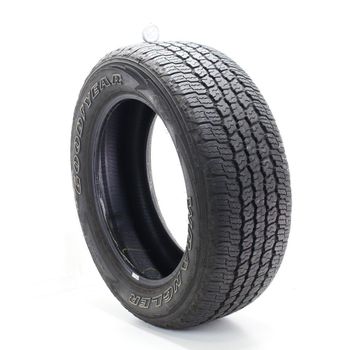 Set of (4) Used 275/55R20 Goodyear Wrangler All-Terrain Adventure Kevlar 113T - 9/32