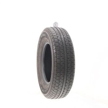 Set of (4) Used ST225/75R15 Power King Towmax STR II 117/112L - 7.5-8.5/32