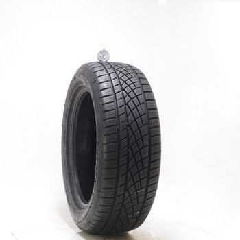 Set of (2) Used 235/55ZR18 Continental ExtremeContact DWS06 Plus 100W - 9.5-10/32