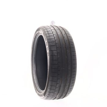 Set of (2) Used 255/40ZR21 Continental SportContact 6 R01 102Y - 7.5/32