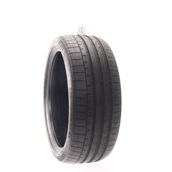 Set of (2) Used 255/40ZR21 Continental SportContact 6 R01 102Y - 6.5-7/32