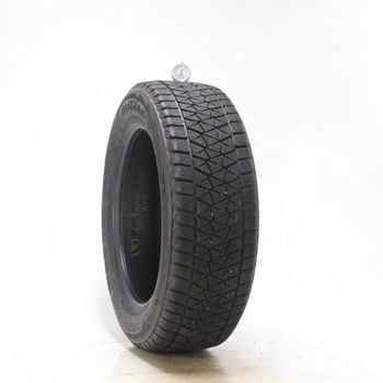 Set of (2) Used 225/60R18 Bridgestone Blizzak DM-V2 100S - 7.5-8/32