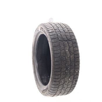 Set of (2) Used 285/45R22 Cooper Discoverer Snow Claw Studded 114T - 8-9/32