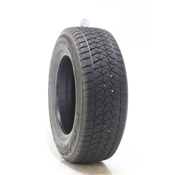 Set of (4) Used 265/65R18 Bridgestone Blizzak DM-V2 112R - 9.5-11/32