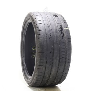 Set of (2) Used 315/35R22 Yokohama Advan Sport V107 I 111Y - 6.5-7.5/32