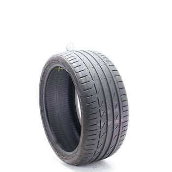 Set of (2) Used 255/35R19 Bridgestone Potenza S001 AO 96Y - 7.5-8.5/32