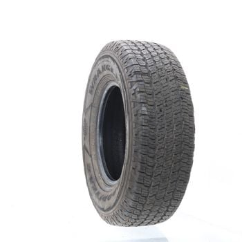 Set of (2) Driven Once 265/70R16 Goodyear Wrangler All-Terrain Adventure Kevlar 112T - 10.5/32