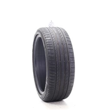 Set of (2) Used 225/40R19 Continental ContiSportContact 5 SSR MOE 93Y - 4-4.5/32