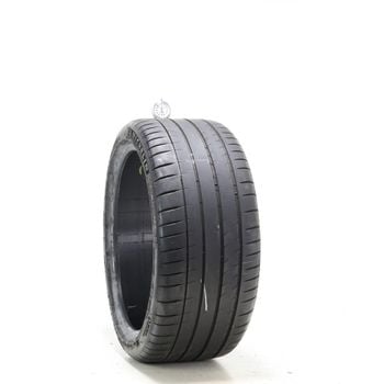 Set of (2) Used 255/35R19 Michelin Pilot Sport 4 S 96Y - 6.5-7/32