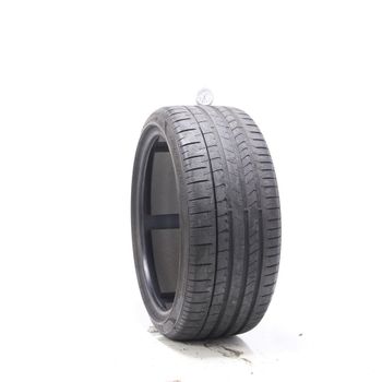 Set of (2) Used 245/35ZR19 Pirelli P Zero PZ4 MC PNCS 93Y - 7.5/32