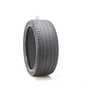 Set of (2) Used 245/35ZR21 Michelin Pilot Sport 4 S TO Acoustic 96Y - 6-6.5/32