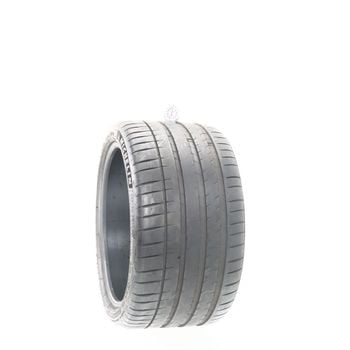 Set of (2) Used 295/30ZR18 Michelin Pilot Sport 4 S 98Y - 7.5/32
