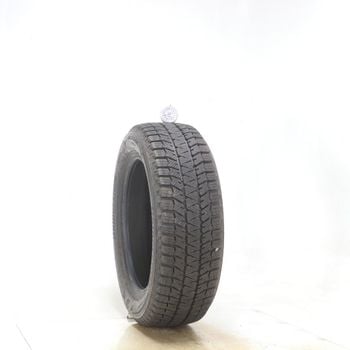 Set of (2) Used 185/60R15 Bridgestone Blizzak WS90 Studless 84T - 10-10.5/32