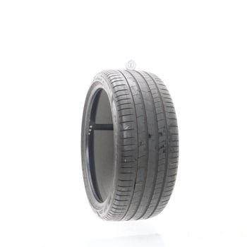 Set of (4) Used 265/35R21 Pirelli P Zero PZ4 LM1 Elect PNCS 103Y - 7-8.5/32