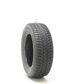 Set of (2) Used 215/60R16 Bridgestone Blizzak WS90 Studless 95H - 10-11/32