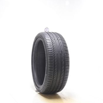 Set of (2) Used 225/40R19 Continental ContiSportContact 5 SSR MOE 93Y - 8/32