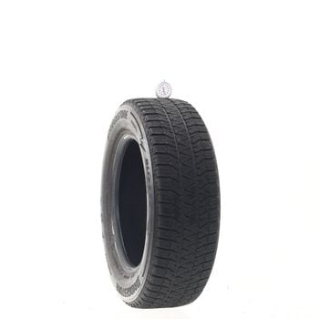 Set of (4) Used 195/65R15 Bridgestone Blizzak WS90 Studless 91H - 6.5-7.5/32