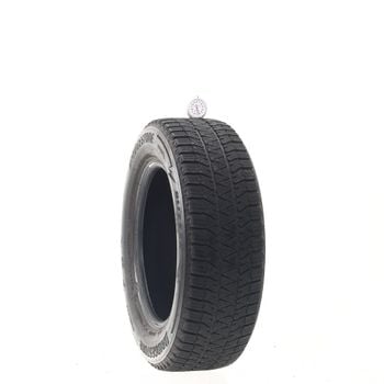 Set of (2) Used 195/65R15 Bridgestone Blizzak WS90 Studless 91H - 6.5/32