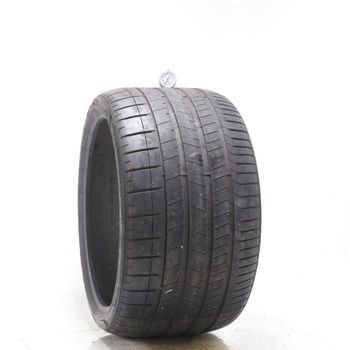 Set of (2) Used 355/25ZR21 Pirelli P Zero PZ4 L 107Y - 8/32