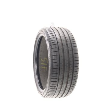 Set of (4) Used 265/35R21 Pirelli P Zero PZ4 LM1 Elect PNCS 103Y - 8-8.5/32