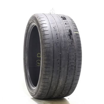 Set of (2) Used 315/35R22 Yokohama Advan Sport V107 I 111Y - 6.5/32
