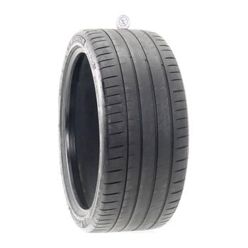 Set of (2) Used 265/35ZR21 Michelin Pilot Sport 4 S TO Acoustic 101Y - 5.5/32