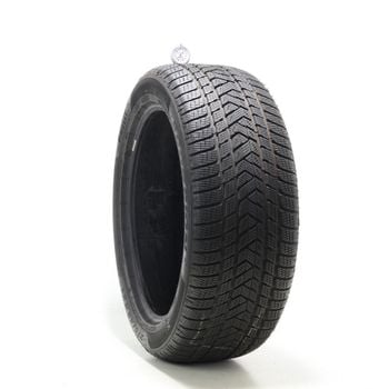 Set of (2) Used 275/45R21 Pirelli Scorpion Winter MO 110V - 8.5/32