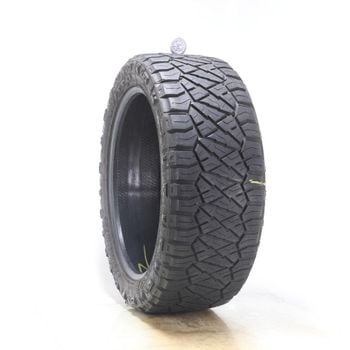 Set of (2) Used 285/45R22 Nitto Ridge Grappler 114Q - 9.5-10.5/32