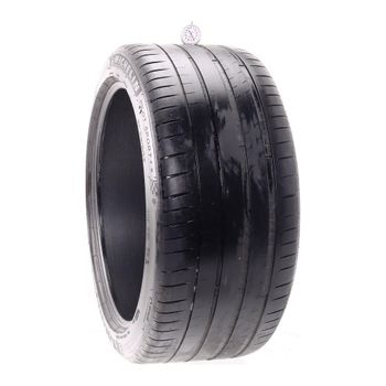 Set of (2) Used 325/35ZR22 Michelin Pilot Sport 4 S MO1 114Y - 5.5-7/32