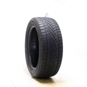Set of (2) Used 255/50ZR19 Continental ExtremeContact DWS06 Plus 107W - 5.5-7/32