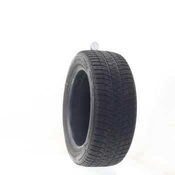 Set of (2) Used 225/55R17 Bridgestone Blizzak WS90 Studless 97H - 6.5-7/32