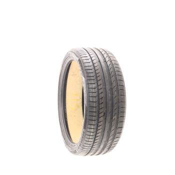 Set of (4) Driven Once 245/35ZR21 Continental ContiSportContact 5P TO ContiSilent 96Y - 10/32