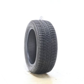 Set of (2) Used 215/55R17 Bridgestone Blizzak WS90 Studless 94H - 8.5-10/32