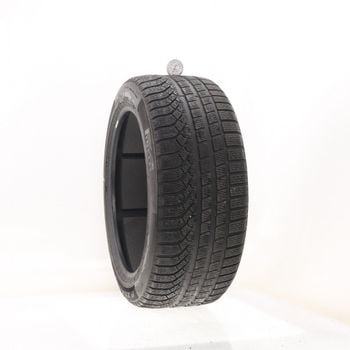 Set of (2) Used 255/45R19 Pirelli P Zero Winter TO Elect PNCS 104V - 7.5-8.5/32