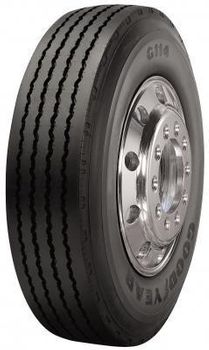 Set of (2) New 215/75R17.5 Goodyear Unisteel G114 LHT 135L
