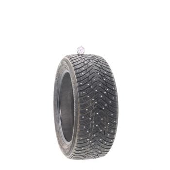 Set of (2) Used 235/50R17 Nokian Hakkapeliitta 8 Studded 100T - 9.5/32
