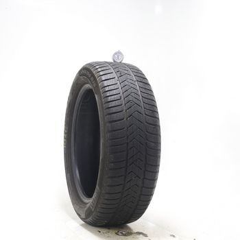 Set of (4) Used 245/50R19 Pirelli Winter Sottozero 3 Run Flat 105V - 6.5/32