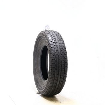 Set of (2) Used ST205/75R14 Power King Towmax STR II 105/101L - 7-8/32