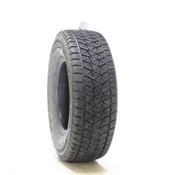 Set of (2) Used 265/70R16 Bridgestone Blizzak DM-V2 112R - 13-13.5/32
