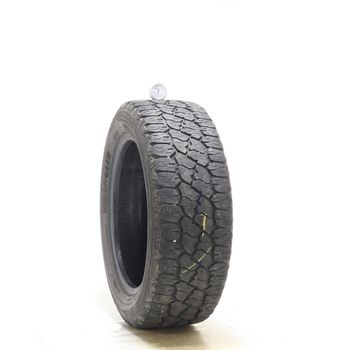 Set of (2) Used 225/55R17 Goodyear Wrangler Territory AT 101H - 6/32