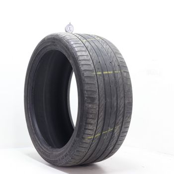 Set of (2) Used 295/35ZR21 Continental ContiSportContact 5 MGT SUV 103Y - 5.5/32