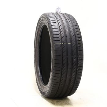 Set of (2) Used 255/45R22 Continental ContiSportContact 5 ContiSilent 107Y - 8.5/32