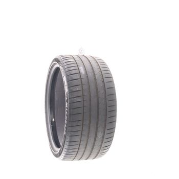 Set of (2) Used 295/30ZR21 Michelin Pilot Sport 4 S T2 Acoustic 102Y - 8-8.5/32