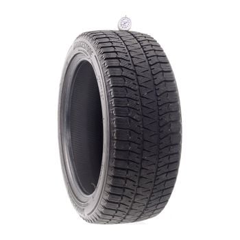 Set of (2) Used 245/45R18 Bridgestone Blizzak WS90 Studless 100H - 9/32