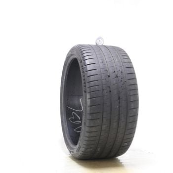 Set of (2) Used 285/30ZR20 Michelin Pilot Sport 4 S 99Y - 6-7/32